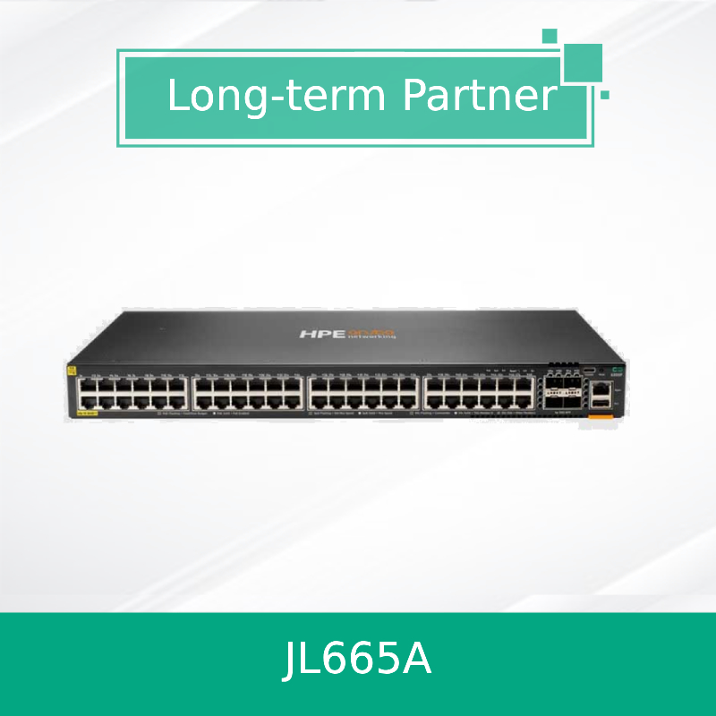 سوئیچ لایه دسترسی با عملکرد بالا سوئیچ Jl665A 6300f 48g Cl4 Poe 4SFP56