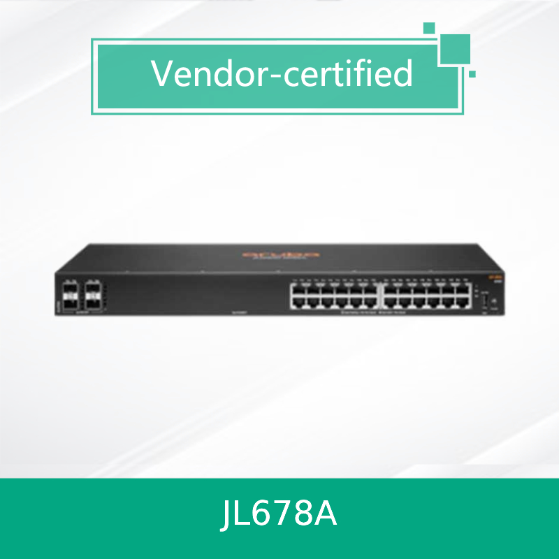 سوئیچ Hpe Aruba Networking Cx 6100 24G 4SFP+ (JL678A) نو و اورجینال