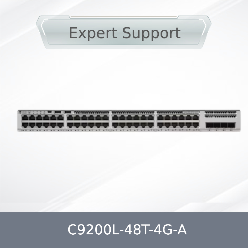 برند اصلی سیسکو C9200L-48t-4G-a سوئیچ شبکه 48 پورت سری C9200L
