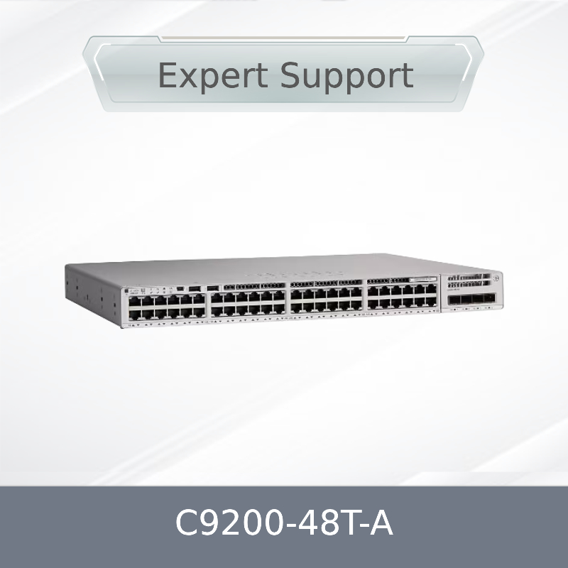 اصلی جدید C9200-48t-a سری 9200 شرکت سوئیچ 48 پورت با 10/100/1000Mbps