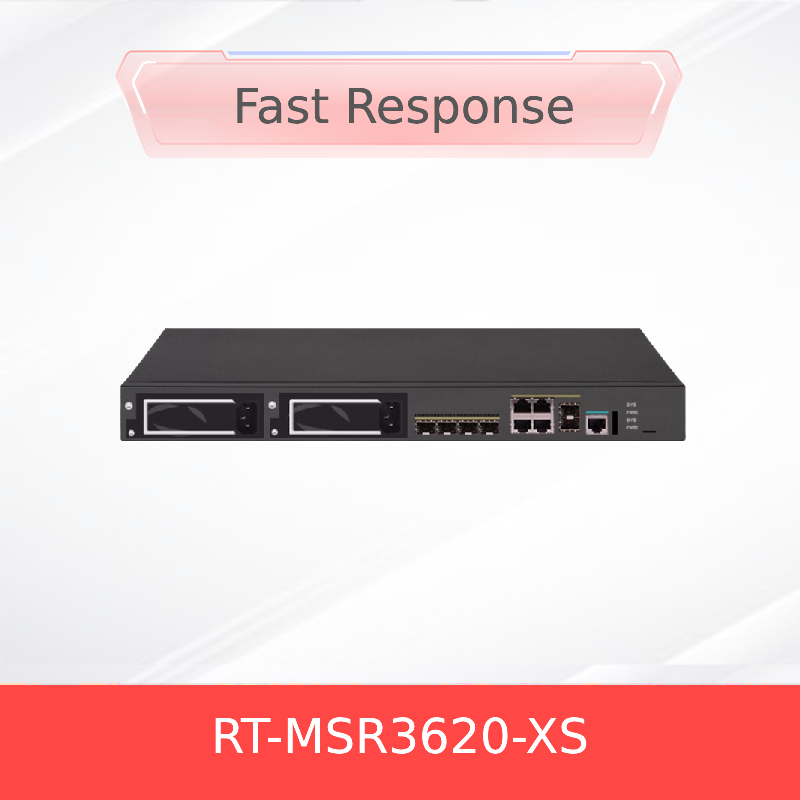 روترهای سری H3c Rt-Msr3620-Xs با سرعت 6 گیگابیت بر ثانیه، کارتن 10G SFP+