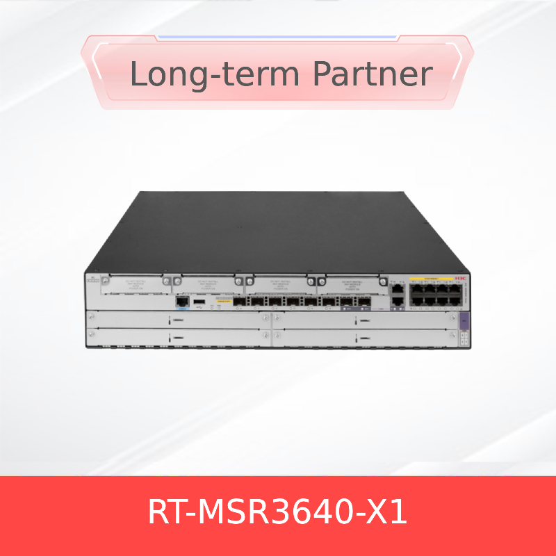 H3c Rt-Msr3640-X1 سری محصولات روتر کارتن عملکرد انتقال 10g SFP +