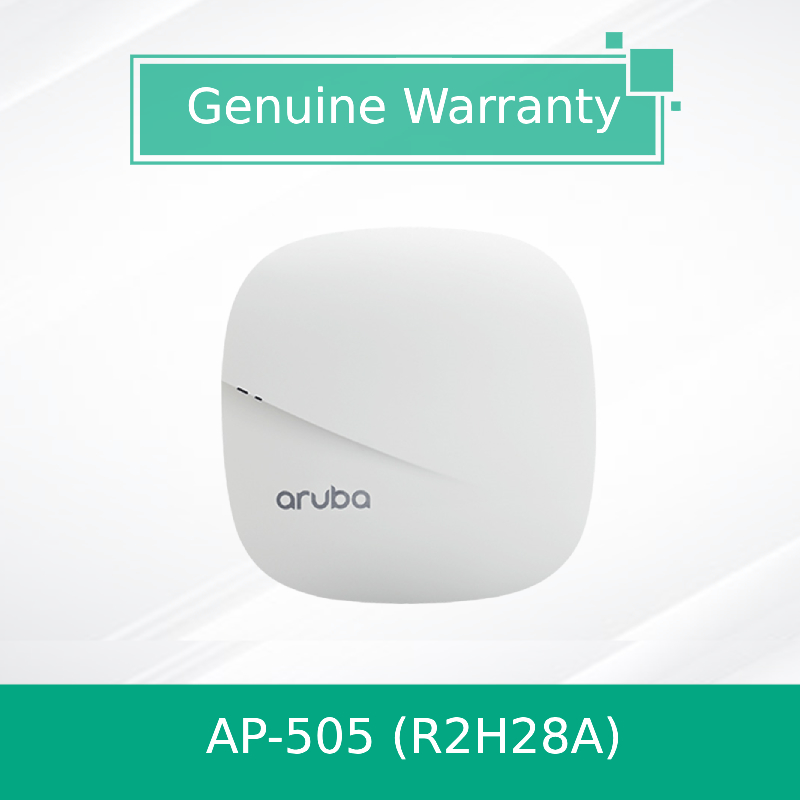 نقطه دسترسی Aruba AP-505 (R2H28A) Wi-Fi 6، بی‌سیم داخلی 802.11ax، آماده برای اینترنت اشیا