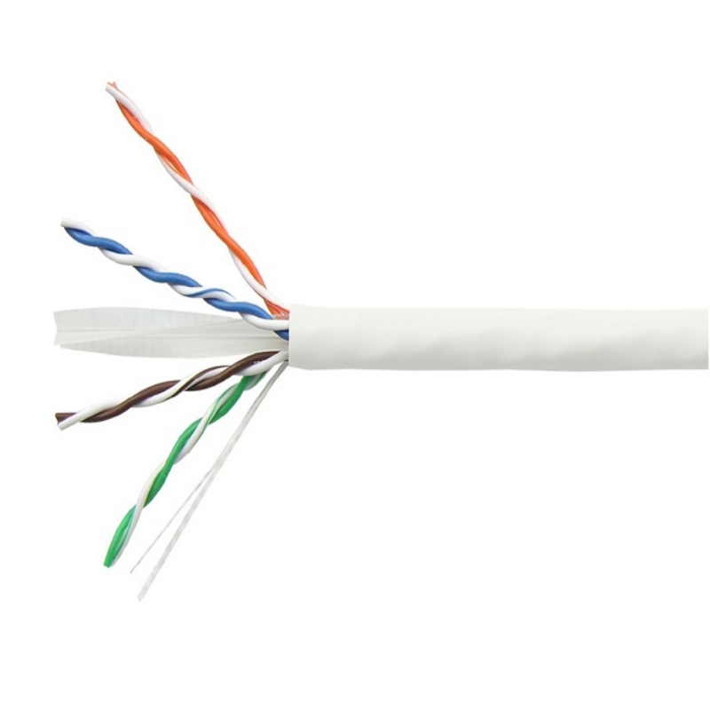 کابل شبکه Cat6 U/UTP با انتقال داده پرسرعت، روکش LSZH و پشتیبانی از PoE برای اتصال قابل اطمینان