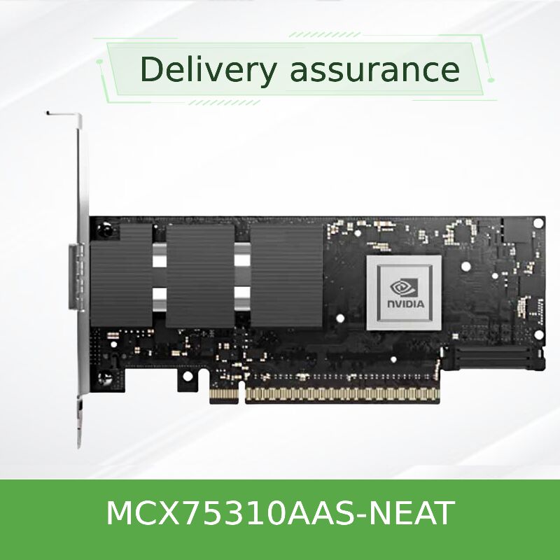 NVIDIA ConnectX-7 NDR 400Gb / s Smart NIC MCX75310AAS-NEAT 400GbE RoCE و Secure Boot