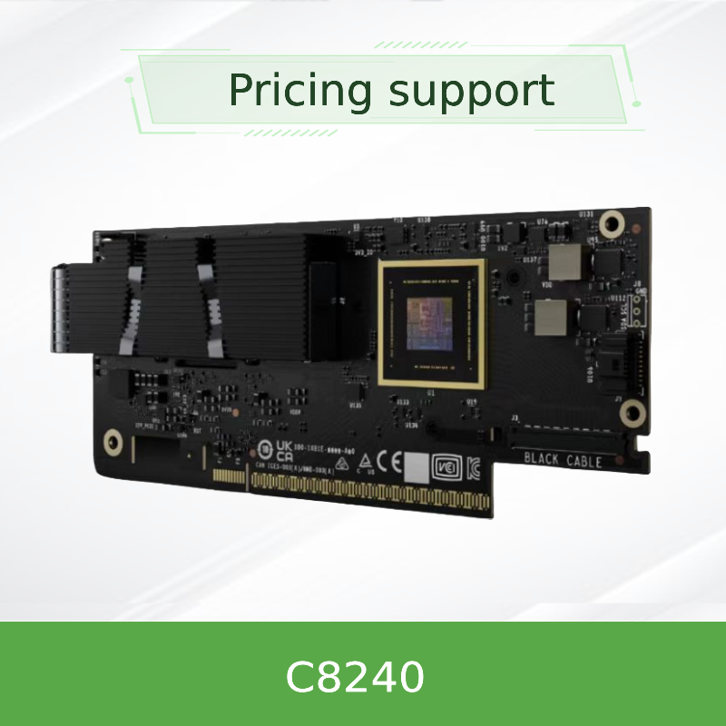 NVIDIA ConnectX-8 SuperNIC 800Gb / s PCIe Gen6 Adapter   Single-Port OSFP، InfiniBand/Ethernet، برای خوشه های هوش مصنوعی / HPC
